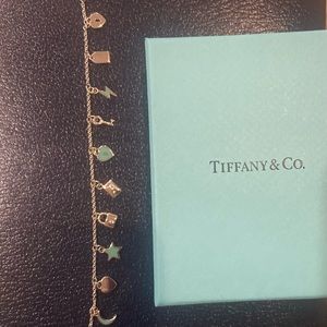 brand new tiffany and co charm necklace
